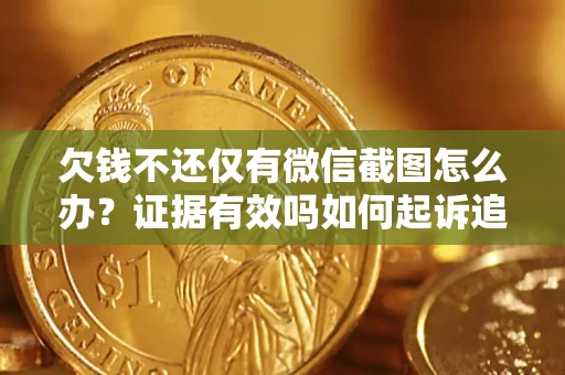 济南欠钱不还仅有微信截图怎么办？证据有效吗如何起诉追回欠款？