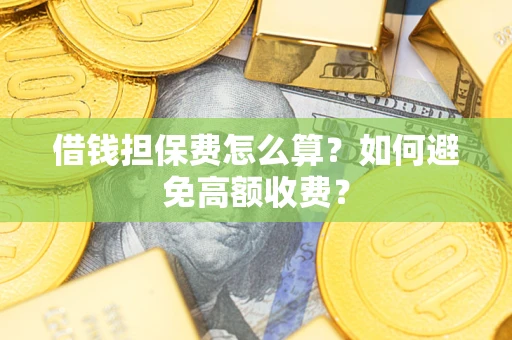 济南借钱担保费怎么算？如何避免高额收费？